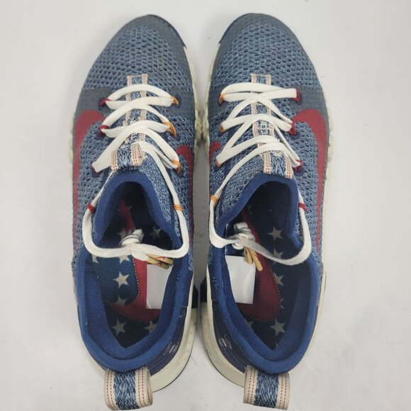 Nike Free Metcon 3 AMP Men's Royal Blue Gym Red Sneakers CV9341-461 US Size 12 - Picture 5 of 8